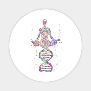 Yoga pose, DNA yoga pose Magnet